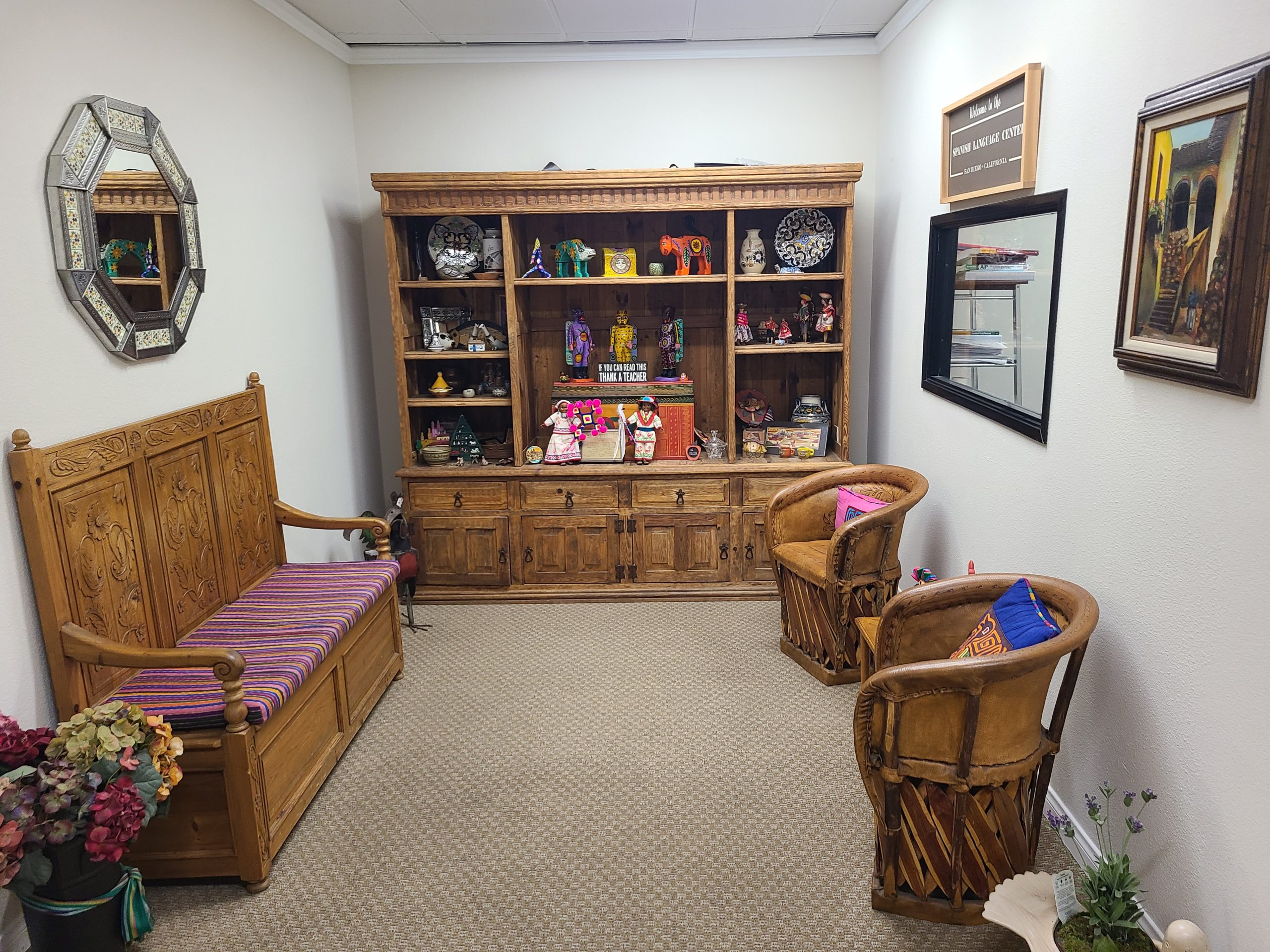 Spanish Language Center San Diego classroom